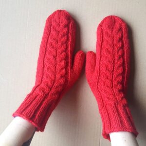 Rękawiczki Alpamayo czerwone